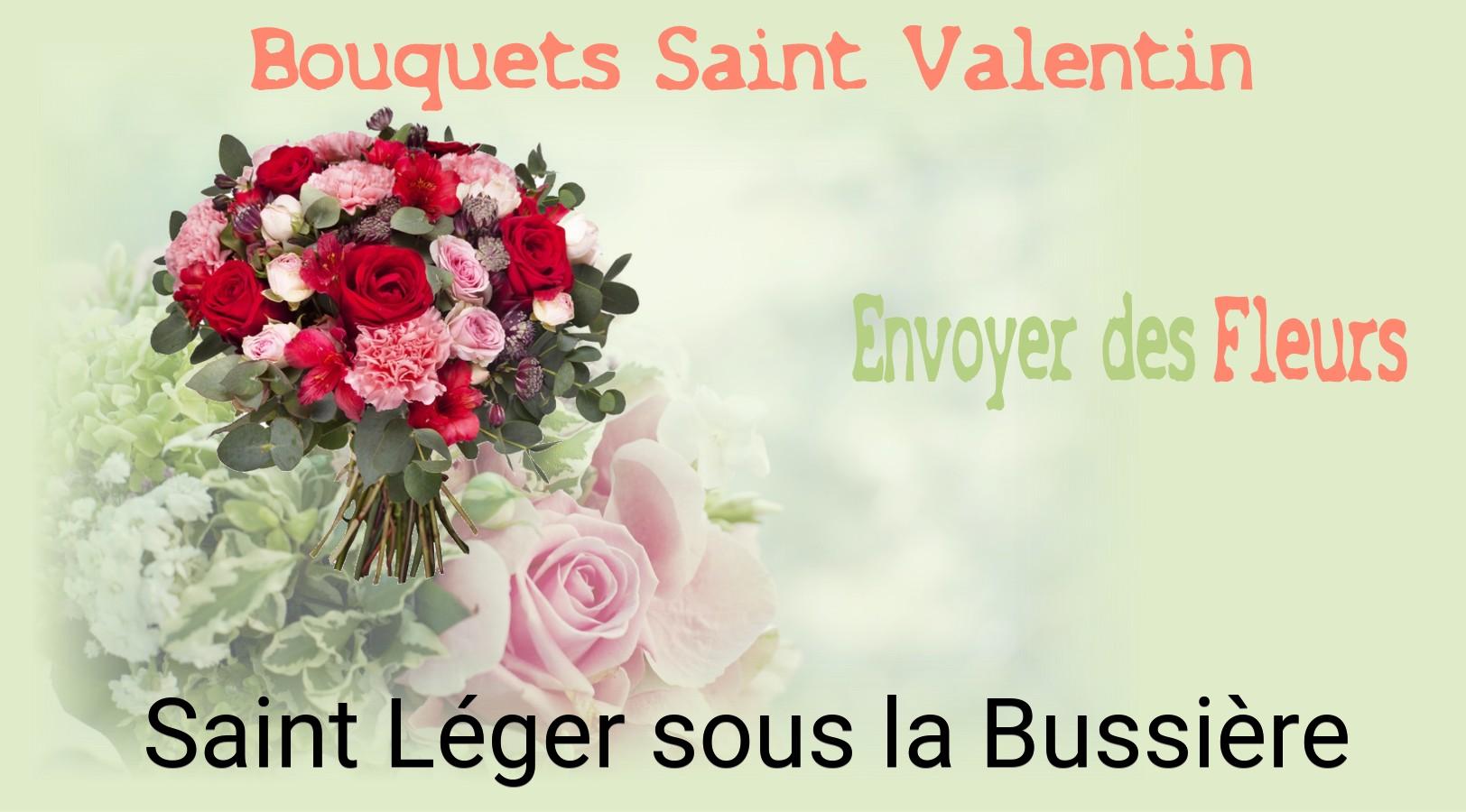 Roses de Saint-Valentin livrées à Saint-Léger-sous-la-Bussière